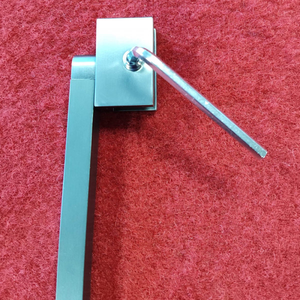 Шторки стеклянные на ванну Koer SR BS04-95x140-TR-01 прозрачное стекло 6мм, хром (KR5403)