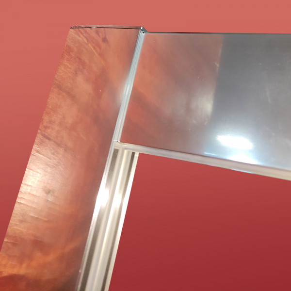 Дверь в нишу Koer SR SD05-140x200-TR-01 прозрачное стекло Easy Clean 6мм, хром (KR5406)