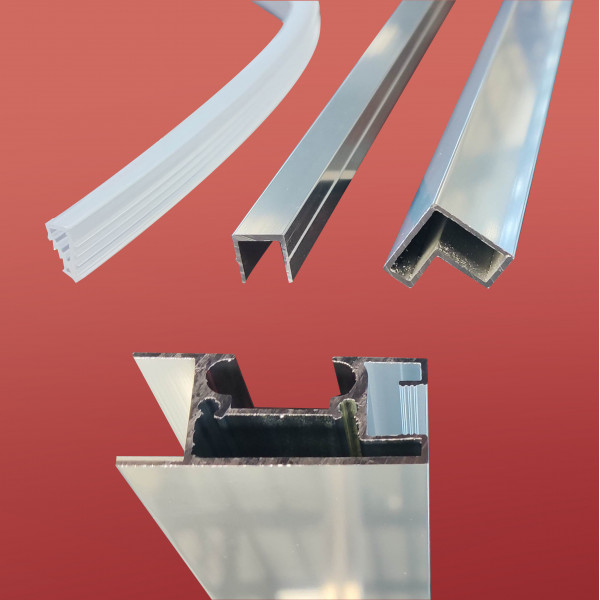 Дверь в нишу Koer SR SD05-120x200-TR-01 прозрачное стекло Easy Clean 6мм, хром (KR5405)