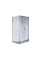 Душевая кабина с низким поддоном Mixxus HARD SCT01-120x80x198-TR CHROME прозрачное стекло 5мм (MI69