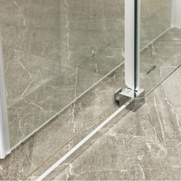 Душевая кабина без поддона Mixxus Premium DIVERSE SC03-100x80x195-TR Chrome прозрачное стекло 6мм (