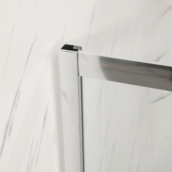 Душевая кабина без поддона Mixxus Premium DIVERSE SC02-90x90x195-TR Chrome прозрачное стекло 5мм (M