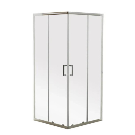 Душевая кабина без поддона Mixxus Premium DIVERSE SC02-90x90x195-TR Chrome прозрачное стекло 5мм (M