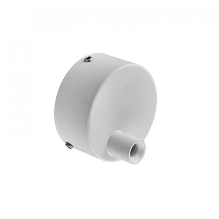 Чашка декоративная Mixxus TCC-01 WHITE (круглая) для маскировки кабеля (цвет белый) (MI6639)