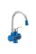 Проточный водонагреватель Mixxus Electra 240-E Blue  (с индик. темп.) (MI2747)