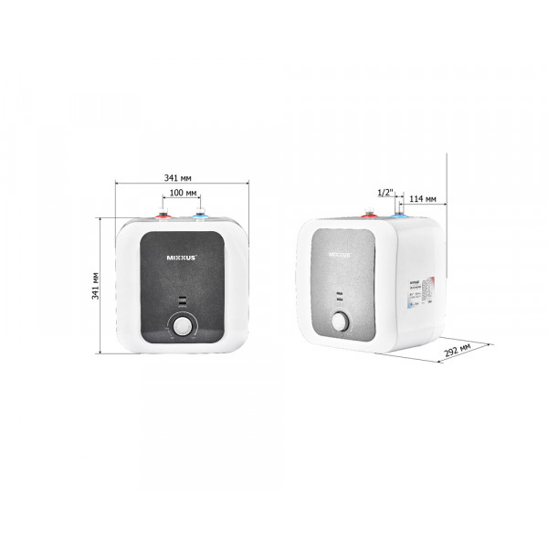 Водонагреватель "Под мойку" MIXXUS EWH-1210 SMALL UNDER накопительный 10 л, мокрый тен 1,5 kW (WH06