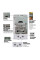 Газовая колонка MIXXUS GWH-0610 BASIC GLASS дымоходная 10 л/мин (панель из стекла с рисунком) (WH00