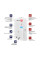 Газовая колонка Mixxus GWH-0112 BASIC WHITE дымоходная 12 л/мин (WH0029)