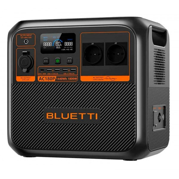Зарядная станция BLUETTI AC180P 1800 Вт, 1440 Вт/час (BL0555)