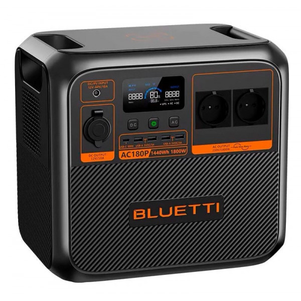 Зарядная станция BLUETTI AC180P 1800 Вт, 1440 Вт/час (BL0555)