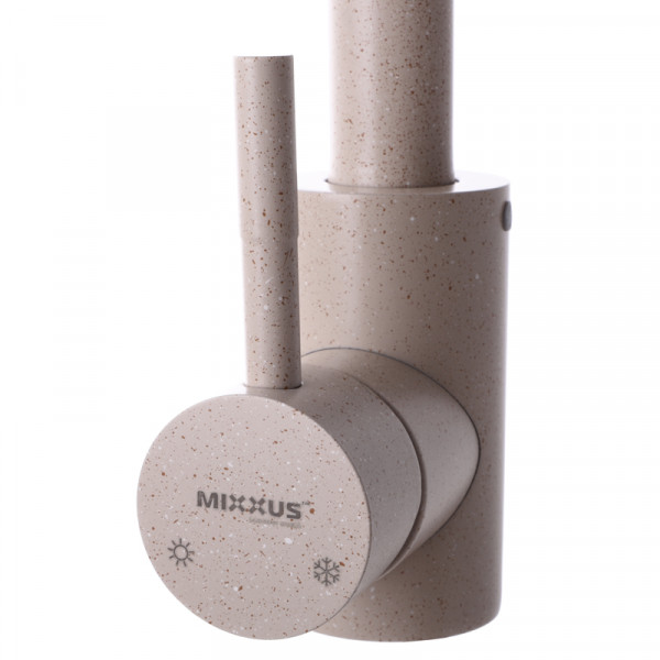 Змішувач для кухні Mixxus SUS 011Бежевий (SS2791)