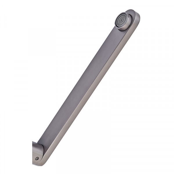 Смеситель для кухни Zerix KFM-011 graphite из нерж. стали SUS304 (ZX4865)