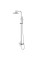 Душевая колонна со смесителем Koer KB-52028-01, 2 функции (KR5309)