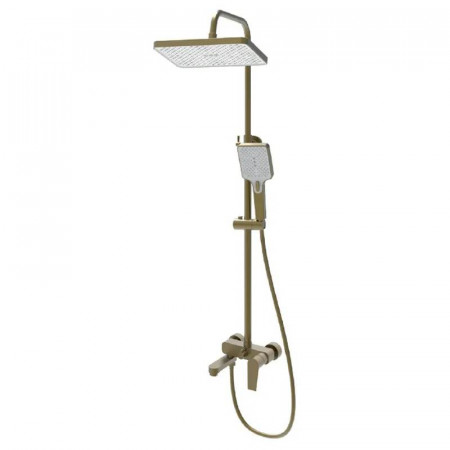 Душова колона із змішувачем Haiba MILANO 003-J BRUSHED GOLD (HB9620)