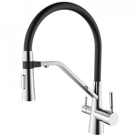 Смеситель для кухни Mixxus Premium Magnet 021 REFL.BLACK (MI6973)