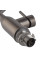 Смеситель для кухни Koer KI-70026-07 с черным силиконовым изливом (KR5211)