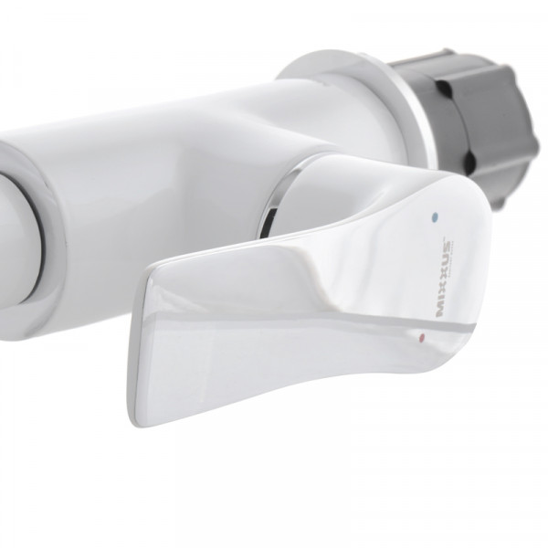 Змішувач для кухні Mixxus Premium Eva 017 Білий (MI5810)
