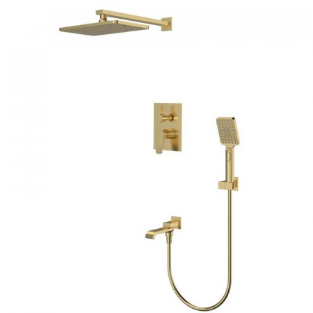 Встраиваемая душевая система Mixxus Premium DALI 009 INNER BOX Brushed Gold (MI6767)