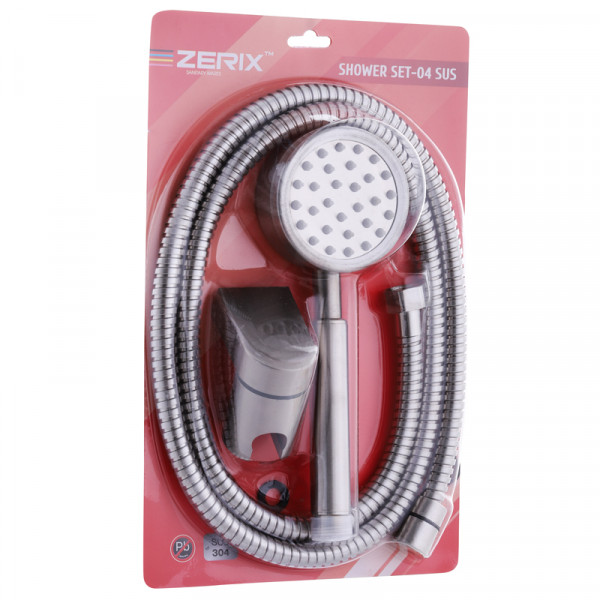 Душевой набор (шланг, лейка, кронштейн) Zerix Shower SET-04 (ZX3099)