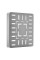 Лейка для душа потолочная Zerix SH-82 (белая) (ZX4789)