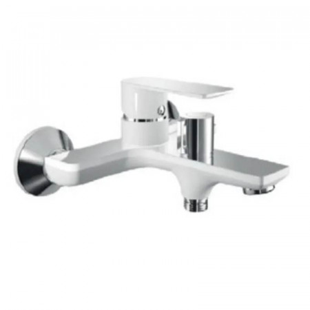 Смеситель для ванны HAIBA ALEX 009 EURO WHITE-CHROME (HB9568)