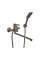 Смеситель для ванной Haiba Alex 006 Euro Graphite (HB3997)