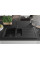 Гранітна кухонна мийка MEXEN ANDRES BLACK SILVER + сифон BLACK