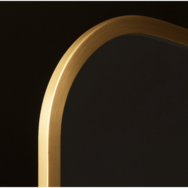 Душевая стенка REA SKY 120 BRUSHED GOLD