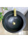 Умывальник (раковина) VBI AGROPOLI BLACK MATT напольный