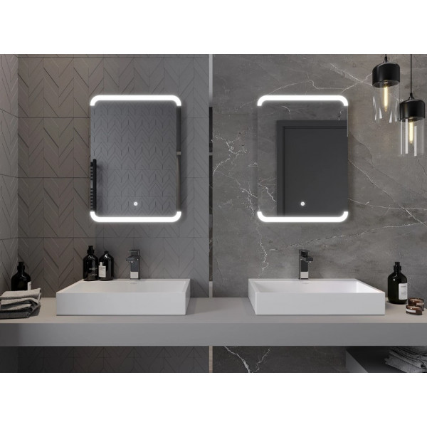 Дзеркало MEXEN NIDA 50x70 LED прямокутне
