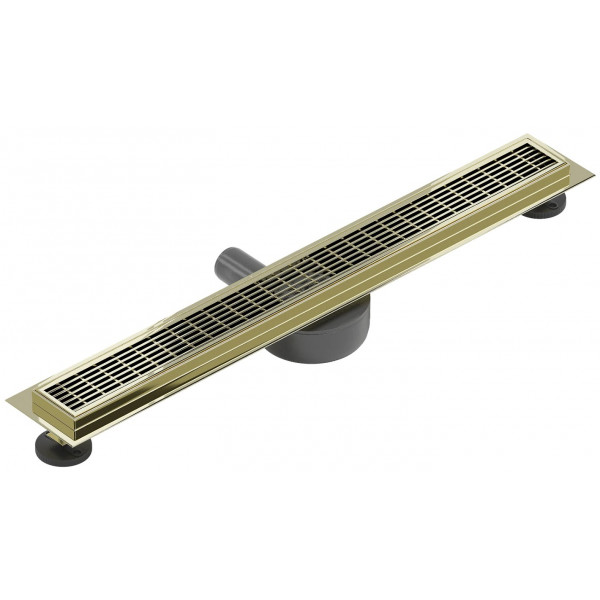 Трап для душу MEXEN FLAT 70 M33 GOLD 360° золотий