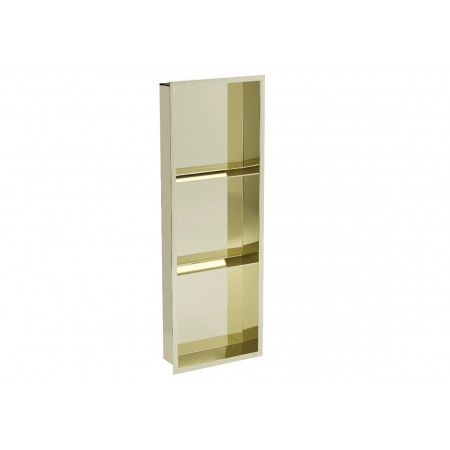 Вбудована полиця MEXEN X-Wall-R 90 GOLD з обідком