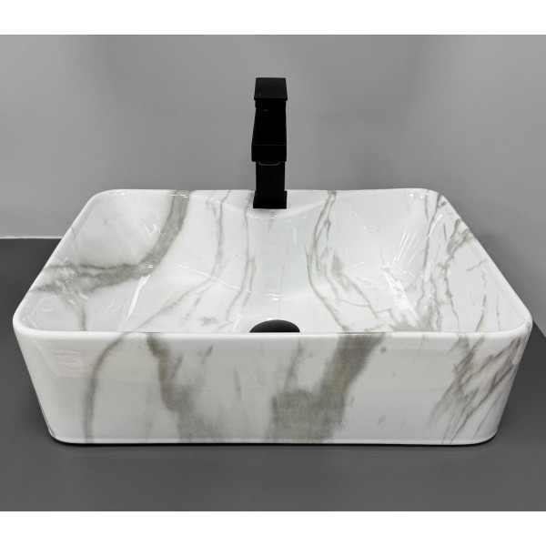 Умывальник (раковина) VBI FORLI SAND GLOSSY накладной