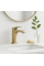 Смеситель для раковины (умывальника) REA JOE BRUSHED GOLD низкий