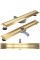 Трап для душа REA NEOX 100 PRO BRUSHED GOLD 2в1 матовое золото