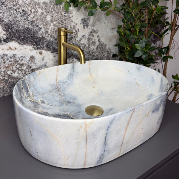 Умывальник (раковина) VBI VERONA 50 GRANIT GLOSSY накладной