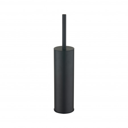 Ёршик для унитаза напольный VBI ROUND M BLACK