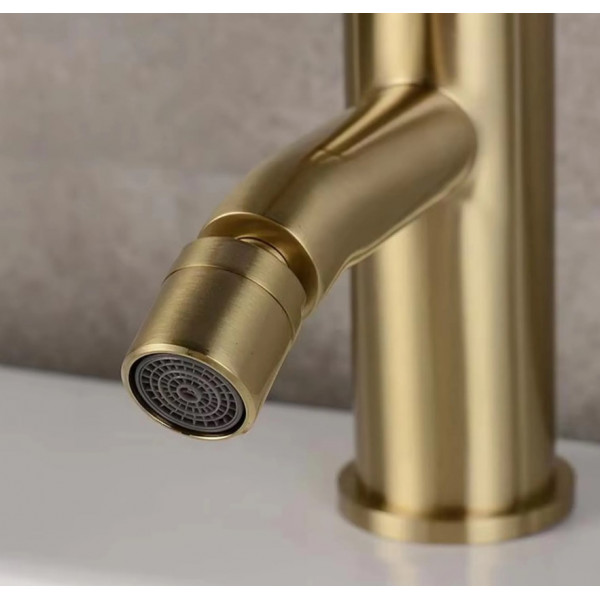 Смеситель для биде REA LUNGO BRUSHED GOLD матовое золото