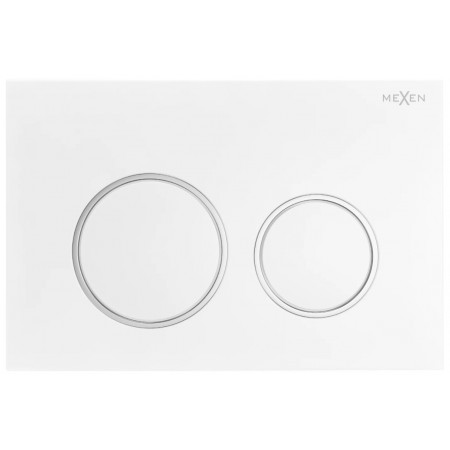 Кнопка змиву для інсталяції MEXEN FENIX 07 XS WHITE MATT