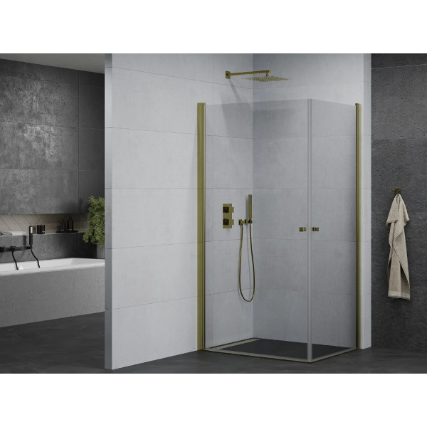 Душова кабіна MEXEN PRETORIA DUO 80x70 GOLD