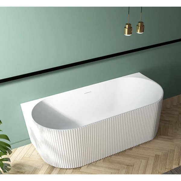 Ванна пристенная REA VENETA 170х80 WHITE акриловая