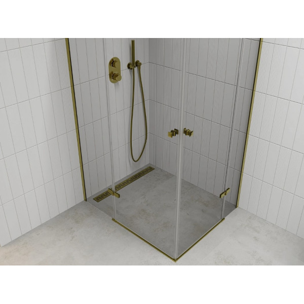 Душова кабіна MEXEN ROMA DUO 80x70 GOLD