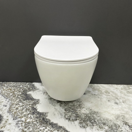 Подвесной унитаз VBI VULCANO WHITE MATT