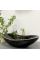 Умывальник (раковина) VBI TURIN MARBLE BLACK GLOSSY накладной
