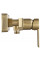 Смеситель для ванны и душа REA ARGUS BRUSHED GOLD настенный без излива