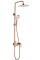 Душевой гарнитур REA STORM BRUSHED COPPER с изливом