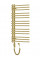 Сушка для рушників MEXEN NEPTUN 90х50 GOLD 300W електричний