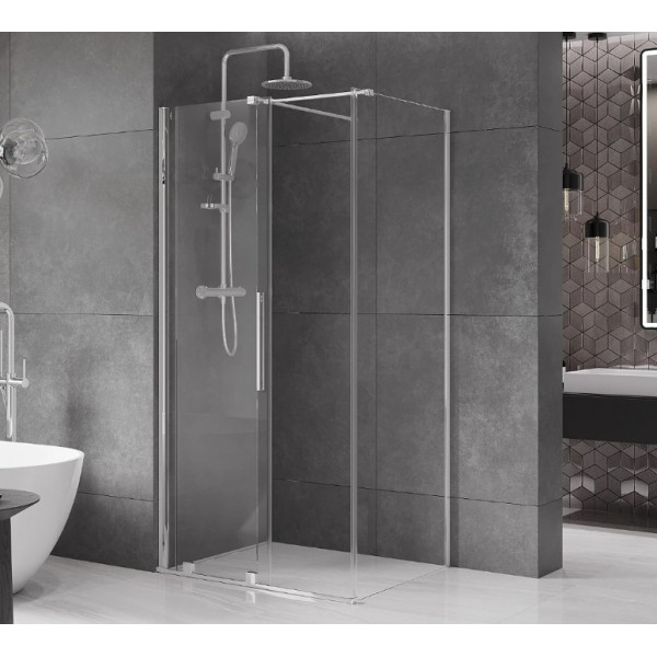 Душова кабіна MEXEN VELAR 100х110 CHROME