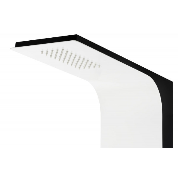 Душова панель CORSAN DUO BLACK WHITE LED