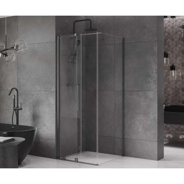 Душова кабіна MEXEN VELAR 120х120 GRAPHITE